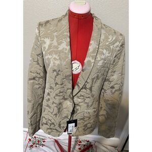 Dolce & Gabbana Jacquard Blazer Jacket‎ Women's Made in Italy Logo Lined